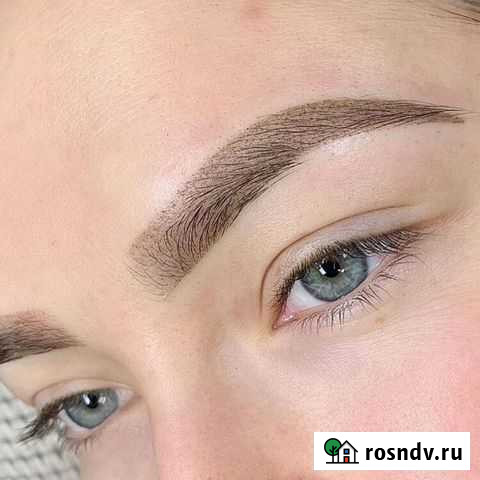 Обучение на перманентный макияж бровей Ангарск - изображение 1