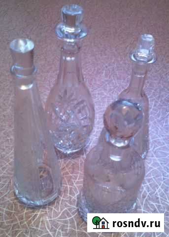 Хрустальные графины и вазы цветочные Кызыл - изображение 1