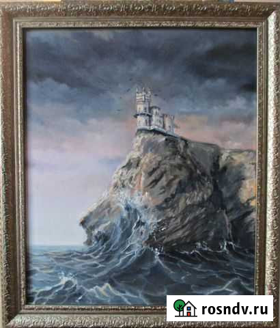 Продаю картину холст масло 50х60см Анапа - изображение 1