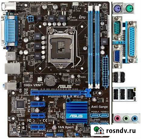 Материнская плата Asus P8H61-M LX Астрахань - изображение 1