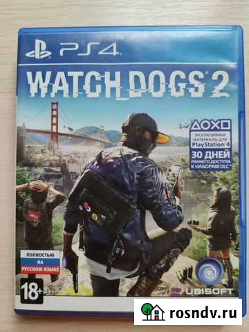 PS4 игра Ubisoft Watch Dogs 2 Астрахань - изображение 1