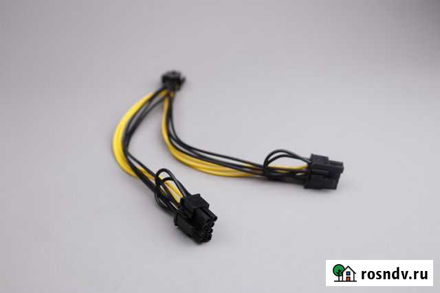 Переходник с 6pin на два 6+2pin (8pin) Москва - изображение 1