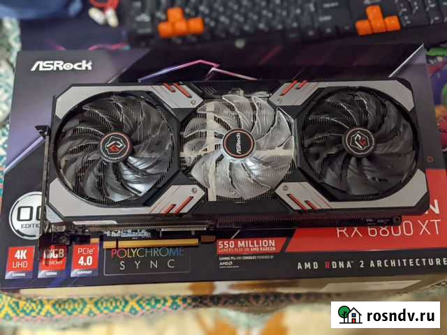 Asrock rx 6800 xt Симферополь - изображение 1