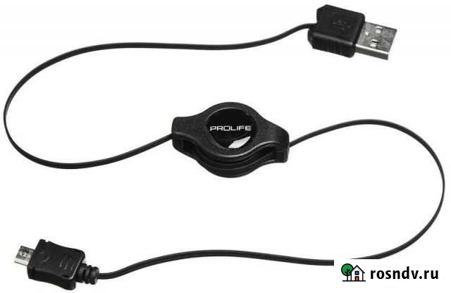 Кабель micro USB 2.0 с автосмоткой Екатеринбург - изображение 1