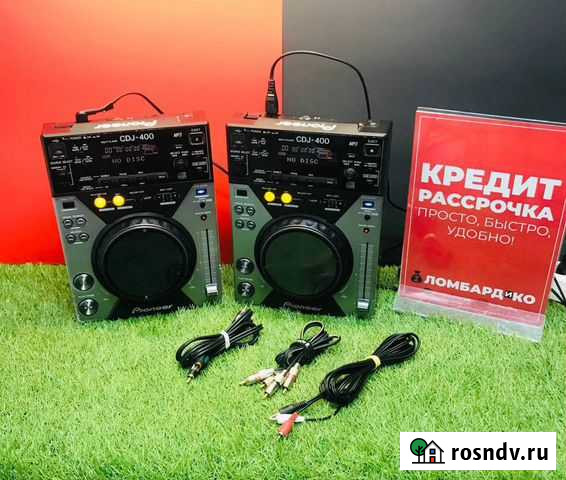 DJ CD-проигрыватель Pioneer DJ CDJ-400 (Ч 4022-23) Красноярск - изображение 1