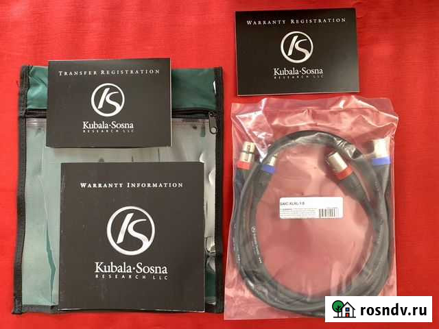 Кабель Балансный kubala sosna Imagination XLR 1.0 Магнитогорск - изображение 1