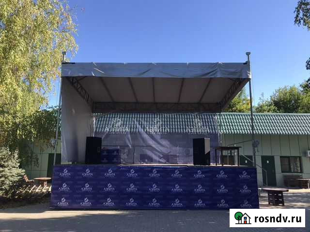 Сценический комплекс разборной крытый фирма мдм Ростов-на-Дону - изображение 1