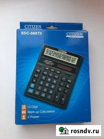 Калькулятор Citizen Уфа - изображение 1