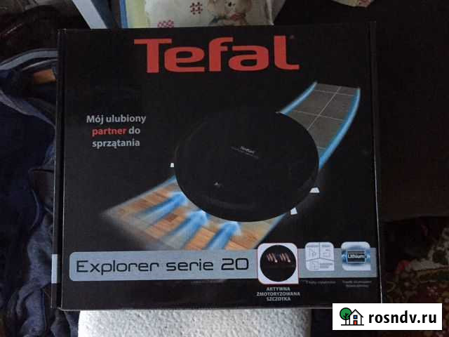 Робот пылесос tefal explorer serie 20 Кемерово - изображение 1