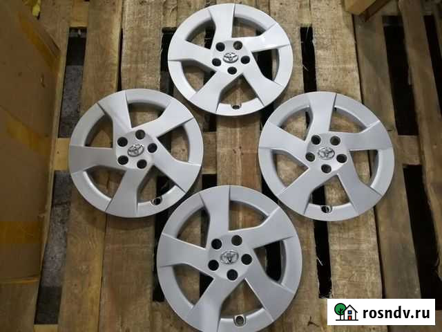 Новые колпаки на R-15 для Prius 30, 2009-2011гг Белогорск - изображение 1