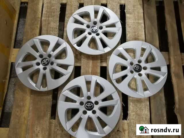 Новые колпаки на R-15 для Prius 50, 2015++ Белогорск - изображение 1