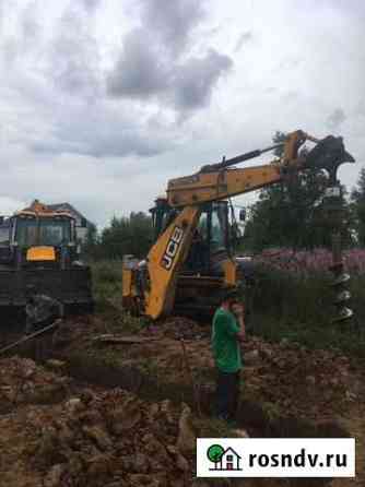 Аренда эксковатора погрузчика JCB Руза