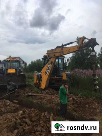 Аренда эксковатора погрузчика JCB Руза - изображение 1