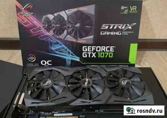 Видеокарта gtx 1070 asus strix Нижний Новгород