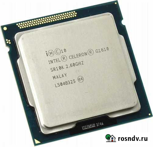 Процессор intel Celeron G1610 LGA1155 2600MHz Омск - изображение 1