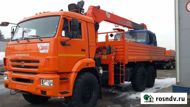 КамАЗ 43118-50 с КМУ, 2021 Красноярск - изображение 1