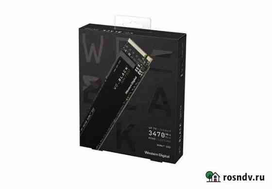 SSD M.2 500GB WD Black NVMe SN750 Новый Астрахань