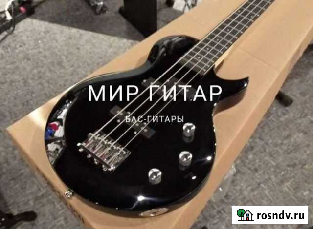 Бас- гитары Clevan Les Paul Черный Глянец Нижний Новгород - изображение 1