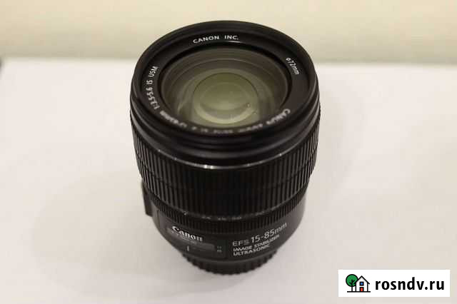Объектив canon ef-s 15-85mm is usm Тихорецк - изображение 1