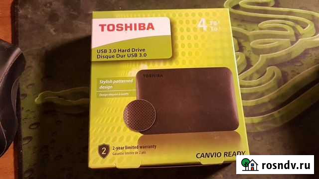 Внешний жесткий диск 4 тб Красноярск - изображение 1
