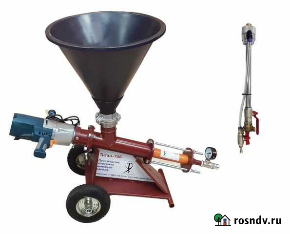 Торкрет-установка Титан в Барнауле Барнаул - изображение 1