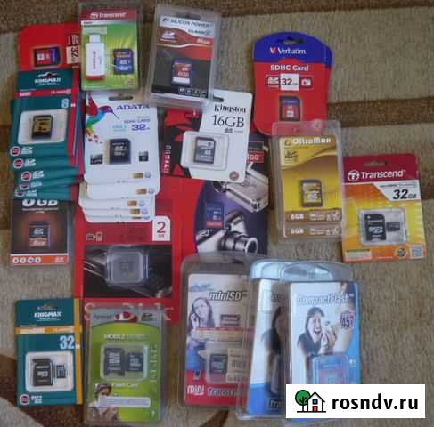 Карты памяти в упаковках Южноуральск - изображение 1