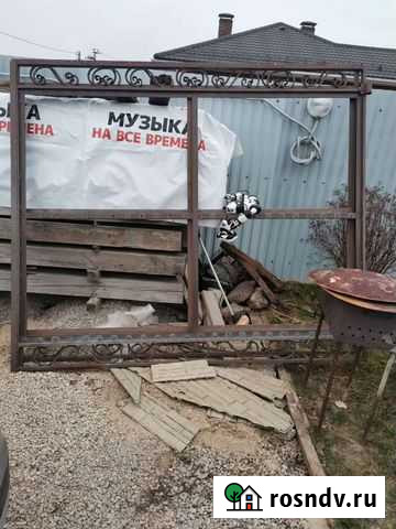 Ворота металлические Калуга - изображение 1