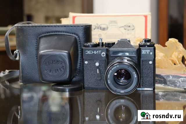 Фотоаппарат Зенит-ет, объектив MC helios-44M-4 Пенза - изображение 1
