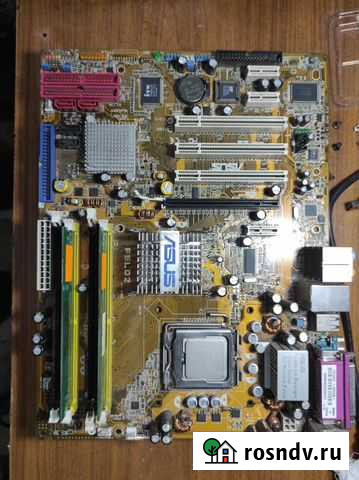 Asus P5LD + CPU Intel Pentium 4 3Ghz Владимир - изображение 1