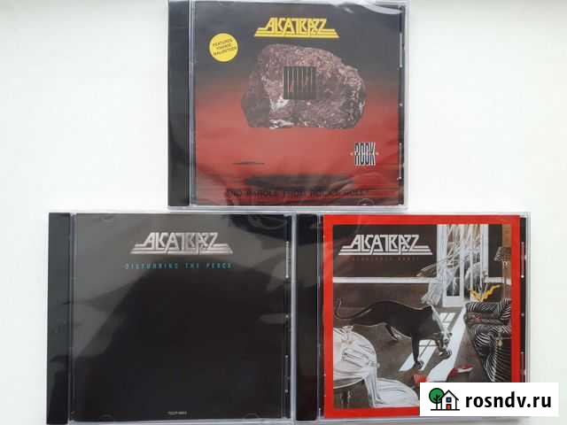 CD диски Alcatrazz, Aldo Nova, Autograph, Badlands Октябрьский - изображение 1