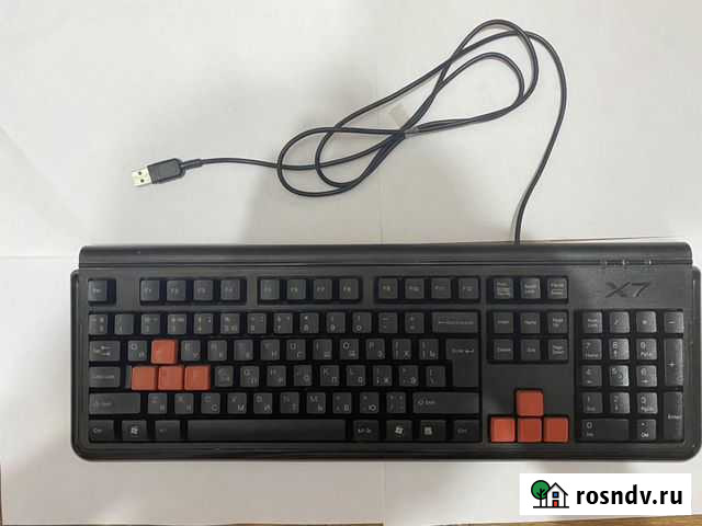 Игровая клавиатура X7 A4Tech Водонепроницаемоя Пижанка - изображение 1