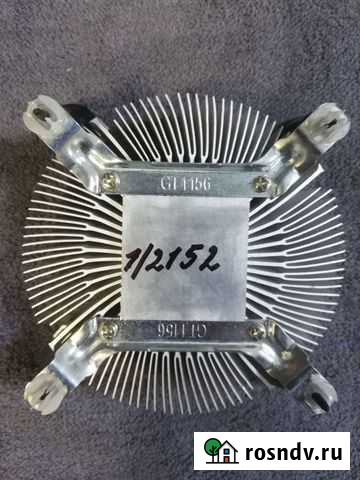 Кулер для компьютера бу 1156LGA 1/2152 скупка техн Ярославль - изображение 1