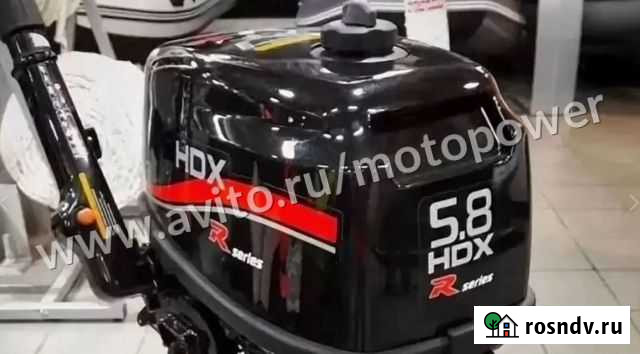 Лодочный мотор HDX R series T 5.8 BMS Владивосток - изображение 1