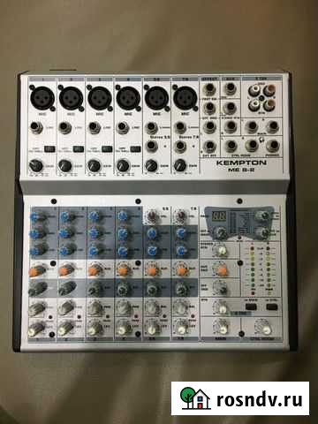 Микшерный пульт. kempton FBT ME 8-2 Владикавказ - изображение 1