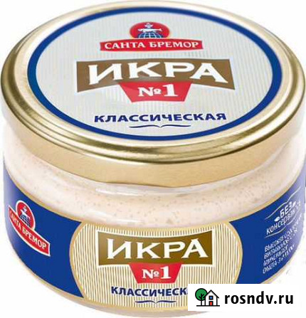 Икра Мойвы 180гр 4 вида Санта Бремор Реутов - изображение 1