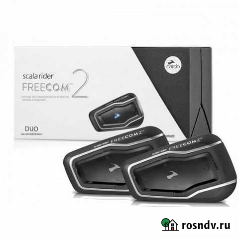 Мотогарнитура Cardo Scala Rider freecom 2 DUO Калининград - изображение 1
