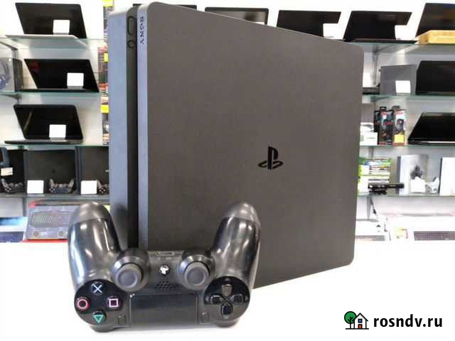 Приставка Sony Playstation 4 Slim 500 Gb Иваново - изображение 1