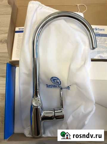 Новый Смеситель Smart Sant с кнопкой для питьевой Мурманск - изображение 1