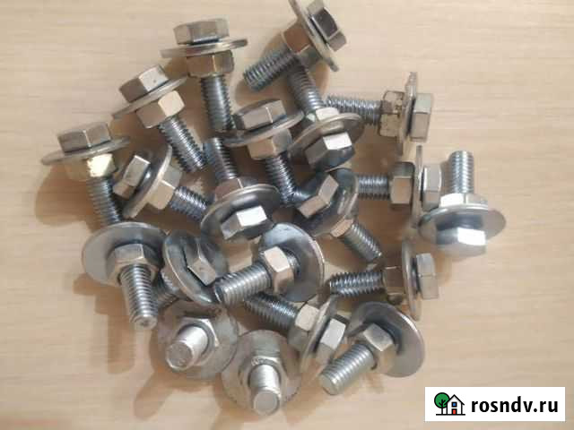 Болт М8 + шайба + гайка Севастополь - изображение 1