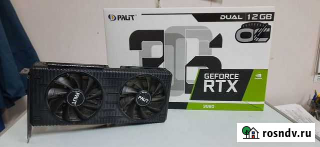 Palit dual RTX 3060 REV. 1 Выборг - изображение 1