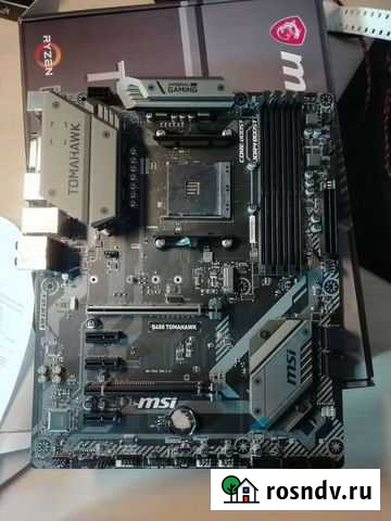 Материнская плата am4 b450 + ryzen 5 2600 Тихорецк - изображение 1