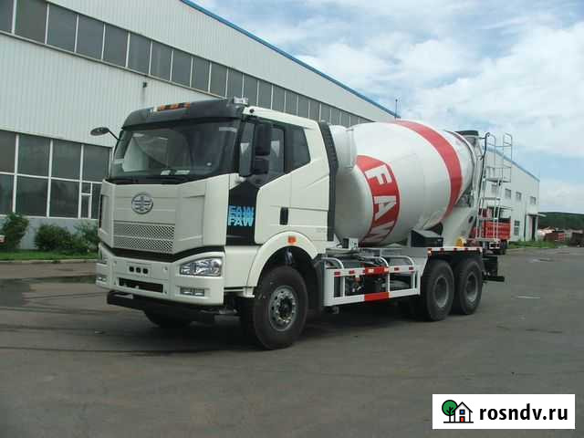 Автобетоносмеситель FAW J6 10 куб.м - 2021 год Курган - изображение 1