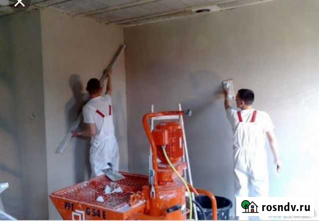 Механизированная штукатурка под обои Крымск - изображение 1