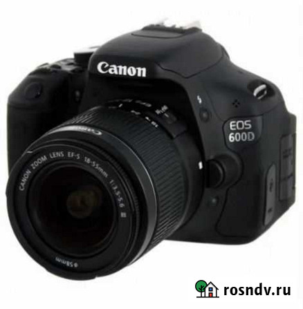 Зеркальный фотоаппарат canon 600d Ставрополь - изображение 1