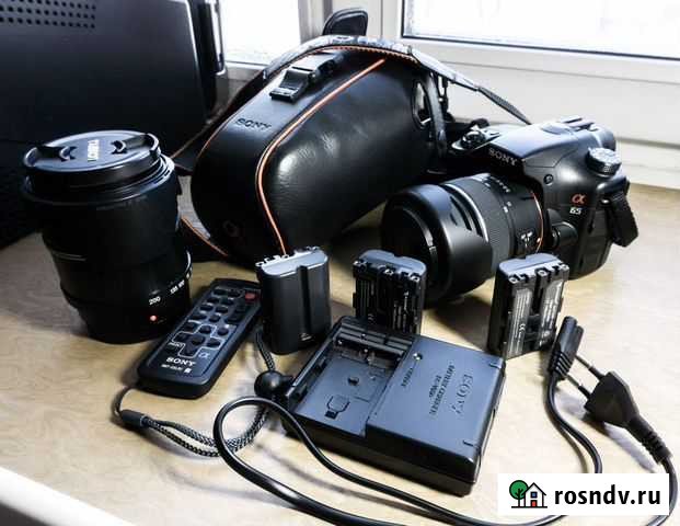 Фотоаппарат Sony A65 Kit 18-55, 18-200 Tamron Соликамск - изображение 1