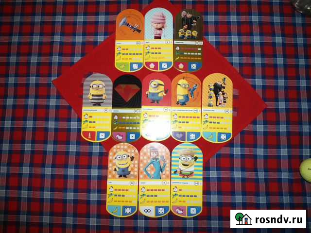 Карточки Миньоны Железногорск - изображение 1