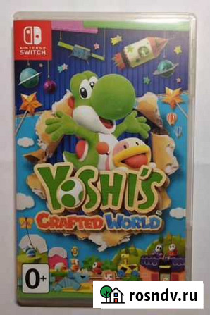 Yoshis crafted world для Nintendo Switch Рыбинск - изображение 1