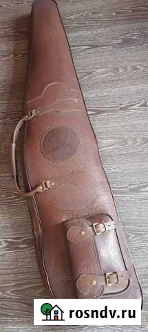 Чехол для ружья. Натуральная кожа Комсомольск-на-Амуре - изображение 1