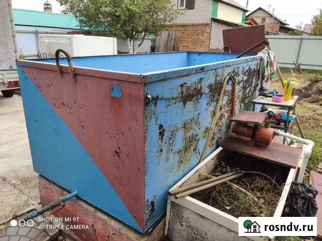 Бак для воды, металлический Салават - изображение 1