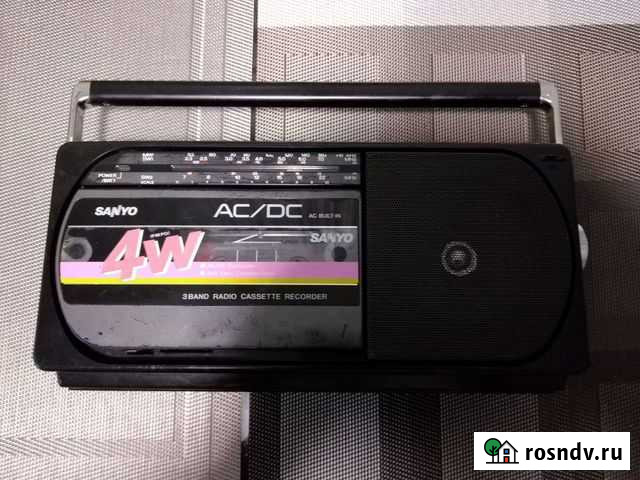 Магнитола Sanyo M1740H Гороховец - изображение 1